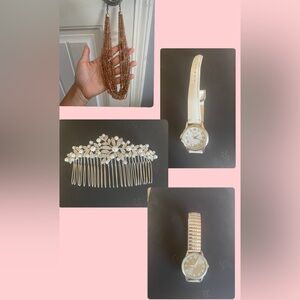 Elegant Jewelry and Watch Set